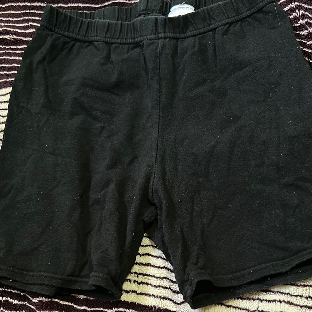 Women's Black Bike Shorts